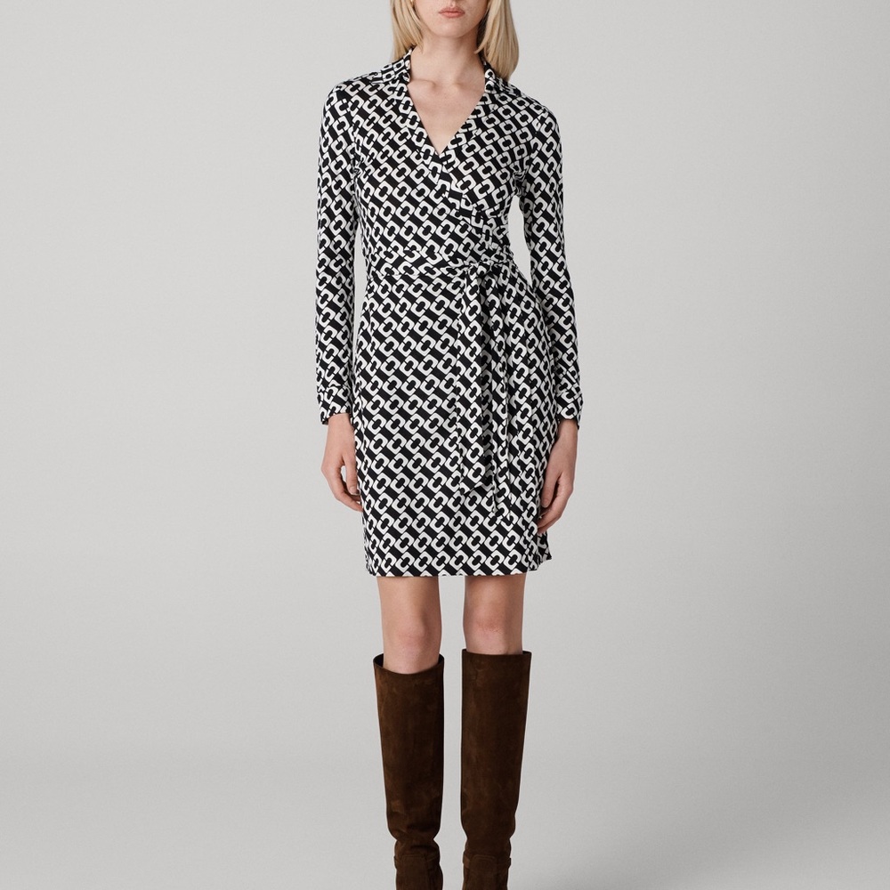 DVF new Jeanne Wrap Dress
